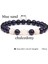 19CM Tarzı 1mavi Kum Doğal Howlite Gül Kuvarsı Kristal Aytaşı Bileklik Kadınlar Için Çakralar Boncuklu Bilezik Kadınlar Için Yoga Enerjisi Takı Браслет (Yurt Dışından) 1