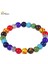 Çakra Bilezik-1 8mm Kaplan Gözü Boncuk Bileklik Doğal Taş 7 Çakra Bilezikleri Yoga Denge Boncukları Buddha Dua Esnek Bilezik Erkekler ve Kadınlar Için (Yurt Dışından) 1