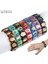 Kırmızı Gül Imixlot Aziz Desen Kare Boncuklar Zincir Bilezikler Dini Ahşap Boncuk Bilezik Erkek Kadın Dua Takıları Pulseras Masculina (Yurt Dışından) 2