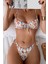 Alt Bağlamalı Çiçek Baskılı Bikini Takımı 1