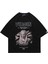Siyah Virgin Baskılı Oversize T-Shirt 1