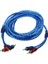 M 2 Rca 2 Rca Fiş Araba Stereo Ses Bakır Kablo Sistemi Amplifikatör Örgülü (Yurt Dışından) 1