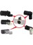4 Adet/grup Araba Park Sensörü Montaj Tutucu Braketi 66206989069 7H0919275E -Bmw E38 E39 E46 X5 E53 E60 E61 E64 (Yurt Dışından) 5