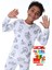 En Sevimli Figürler Özel Kalemi ile Boyanabilir Çocuk Pijama Takımı ( 12'li Kalem Seti Hediye ) 5