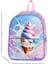 Lisanslı Dondurma Temalı Anaokul Kreş Sırt Çantası 25506 1