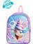 Lisanslı Dondurma Temalı Anaokul Kreş Sırt Çantası 25506 4