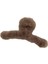 Yeni 14CM Zarif Peluş Saç Klip Pençe Kore Moda Ekstra Büyük Tavşan Peluş Kapmak Cawl Klipler Kız Saç Aksesuarlarırenk:açık Kahverengi (Yurt Dışından) 1