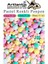 Pastel Renkli Pon Pon 10 20 30 mm 85 Li 1 Paket Peluş Ponpon Tüylü Ponpon Okul Öncesi Kreş El Işi Hobi 1