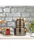 Şık Siyah Emaye Çaydanlık Takımı 3 Parça, modern ve dayanıklı set 1