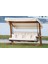 Luna Deluxe 2600 Iroko Beş Kişilik Ahşap Bahçe Salıncağı Krem 2