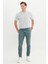 Pamuklu Ekstra Slim Fit Dar Kesim 5 Cep Esnek Kot Denim Jean Pantolon 3