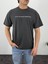 Gazate Sırt Baskılı Yarım Oversize Ünisex T-Shirt 1