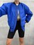 Unisex Siyah Oversize Bomber Ceket 3