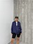 Unisex Siyah Oversize Bomber Ceket 4