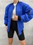 Unisex Siyah Oversize Bomber Ceket 1