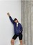 Unisex Siyah Oversize Bomber Ceket 3