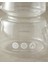 Şeffaf borosilikat cam çaydanlık, 500 ml ve 890 ml seçenekleriyle, beyaz renk 3