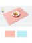 Dikdörtgen Altın Kenarlı Çift Taraflı Iki Renkli Deri Placemat Placemat Yağ Geçirmez Batı Placemat Çift Taraflı Deri Placemat 4 Adet (Yurt Dışından) 1