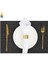 Pvc Bambu Deseni Luterslin Placemat, Üst Düzey Isı Yalıtım Paspası, ve Yağ Geçirmez Placemat, 6 Adet (Yurt Dışından) 1