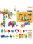 102 Pcs Geometrik Üç Boyutlu Manyetik Yapı Blokları Yaratıcı Dıy Yapı Oyuncakları Çocuk Bulmaca Beyin Erkek ve Kız Hediyeleri (Yurt Dışından) 1