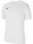 M Nk Df PARK20 Ss Tee Erkek Futbol Antrenman Tişörtü CW6952-100 Beyaz 1