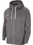 M Nk Flc PARK20 Fz Hoodie Erkek Futbol Ceketi CW6887-071 Gri 1
