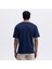 EM376-NV Oversize Tee Erkek T-Shirt - Lacivert 2