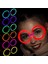 Glow Stick Parti Gözlüğü Glow Partisi Yuvarlak Şekilli Fosforlu Gözlük 6 Adet (3791) 2