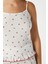 Kadın Paula Kiraz Desen Fırfır Şortlu Pijama Takımı 5
