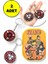 Naruto Figür Metal Anahtarlık - 1 Adet Yıldız Şekil + 1 Adet Dönence Şekil 2 Li Paket 1