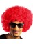 Kırmızı Renk Kıvırcık Afro Bonus Peruk 1