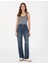 Kadın İndigo Waist Flare Fit Jean Pantolon 50301305-VR028 1