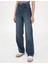 Kadın İndigo Waist Flare Fit Jean Pantolon 50301305-VR028 2