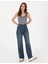Kadın İndigo Waist Flare Fit Jean Pantolon 50301305-VR028 3