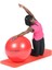 Abs Egzersiz Pilates Topu 55 Cm Kırmızı 4