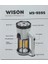 Wıson WS-9595 5 W Şarjlı Işıldak Kamp Feneri Fonksiyonlu LED Aydınlatma 4