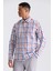 Turuncu Slim Fit Yaka Düğmeli Gömlek 1