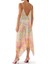 Chevron Desenli Maxi Elbise 3