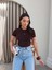 Kahve Orj Crop Top 1