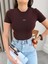 Kahve Orj Crop Top 3