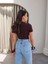 Kahve Orj Crop Top 5