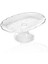 Ayaklı Cam Sunum Tabağı Oval 31X20X12 cm CAM0498 2