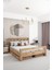 Ni̇nni̇mo Arya Çi̇ft Ki̇şi̇li̇k 160X200 Yatak Uyumlu Ceviz Çekmeceli̇ Karyola - Açy-2 3
