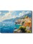 Amalfi Kıyısı - Akdeniz Esintisi Kanvas Tablo 2