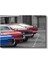 Ford Mustang - Klasik Amerikan Muscle Car Arka Görünüm Kanvas Tablo 2