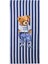 Karişik Ayı Teddy Baskılı Plaj Havlusu 70X150 cm 4