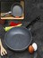 Granit 18 cm Tekli Tava Siyah - Omlet Tavası Kahvaltılık Sos Tava 1