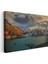 Renkli Dağlar - Turkuaz Göl ve Pastel Tonlu Zirveler Kanvas Tablo 3