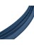 Dört Mevsim Kazayağı Desenli Monogram Şal 04390-İNDIGO 1