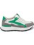 Yeşil Deri-Tekstil Kadın Sneaker - K24I1AY67111-Q5Z 3